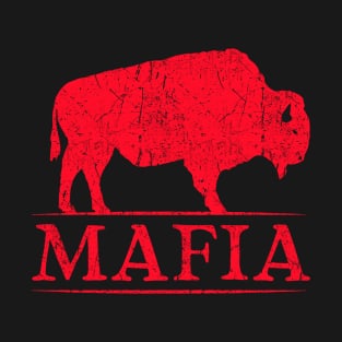 Mafia Red Football T-Shirt