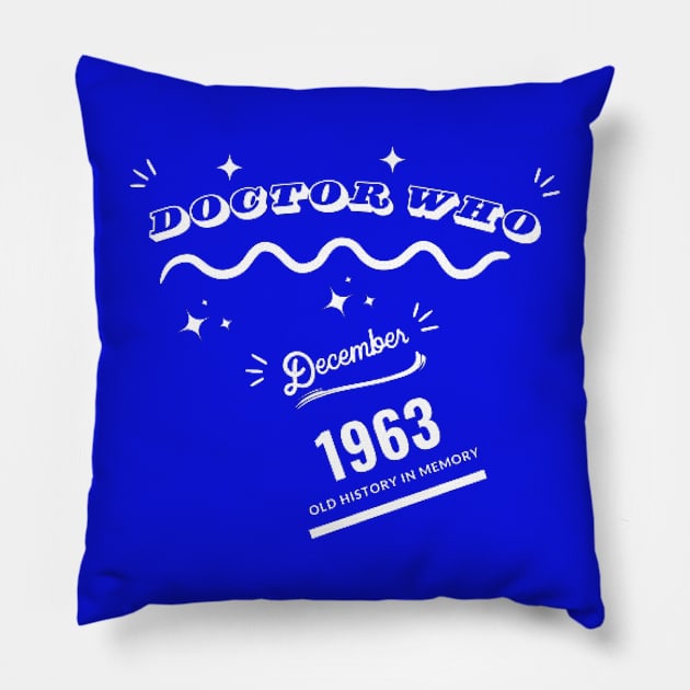 doctor who Pillow by NOUNEZ 