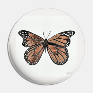 Rose Gold Butterfly Pin