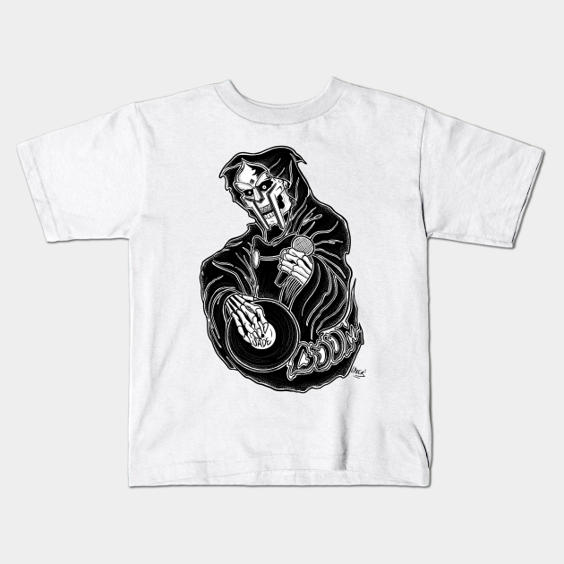 Grim Rappers Featuring Mf Doom Mf Doom Kids T Shirt Teepublic 'may your sound inspire music forever'.