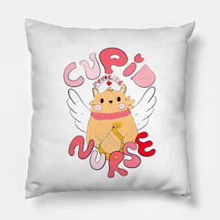 Cupid Favorite Nurse, Valentine Nurse Pillow