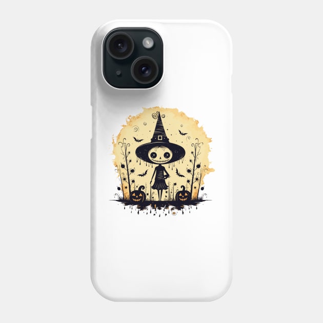 Halloween Stitch Doll Phone Case by YourRequests