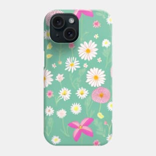 Spring wildflowers 2 (MD23SPR003) Phone Case