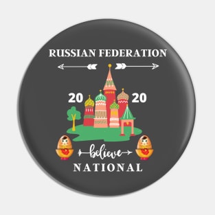 Russia 2020 Pin