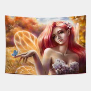 The Last Butterfly New World Fanart Tapestry