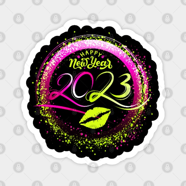 New year new life 2023 Magnet by GraphXFashions