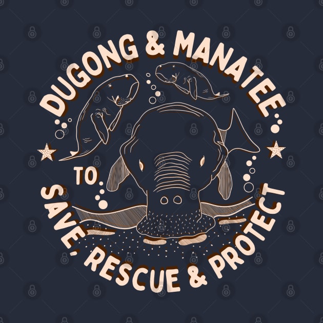 Save, Rescue & Protect Dugong & Manatee Endangered Wildlife by Andrew Collins
