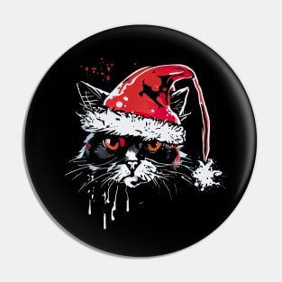 Black Cat is Best Cat Pin