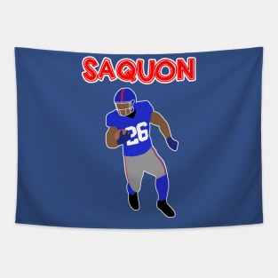 Saquon Barkley - New York Giants Tapestry