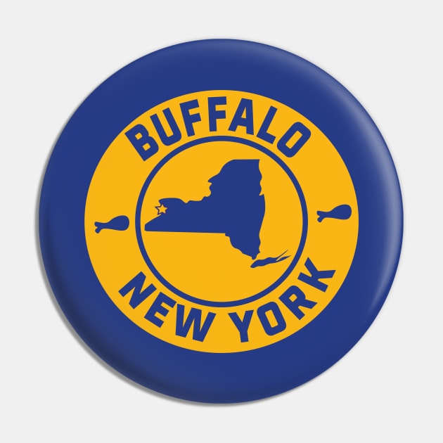 Buffalo NY Pin by MAS Design Co