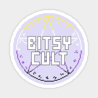 Nonbinary Bitsy Cult Magnet