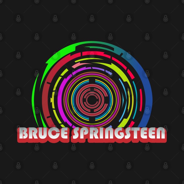 Minimalist Vinyl // Bruce Springsteen by CreatenewARTees