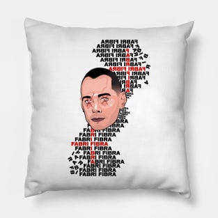 Fabri Fibra art rap pop italy italia words parole fibra music musica love odio ritratto Pillow