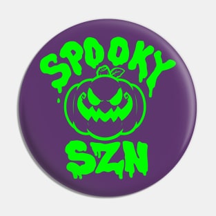 Spooky SZN - Green Pin