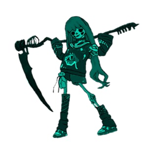 Lady Grim Reaper T-Shirt