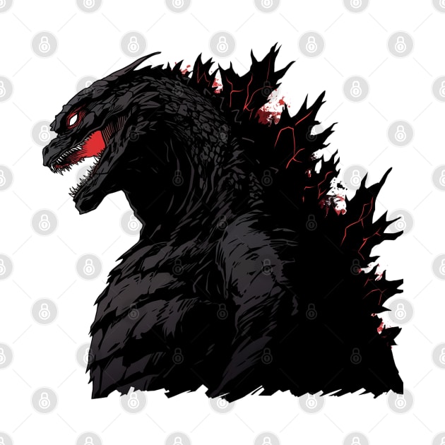 godzilla by skatermoment