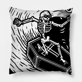 Surf Till You Die Pillow