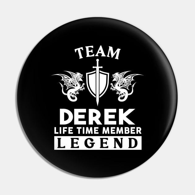 Derek Name T Shirt - Derek Life Time Member Legend Gift Item Tee Pin by unendurableslemp118
