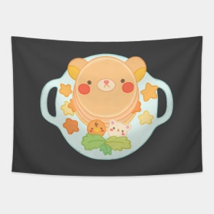 Rilakkuma Hotcakes Tapestry