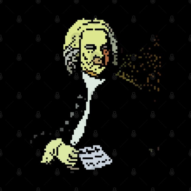 J.S. Bach 8-Bit Pixel Art by GramophoneCafe