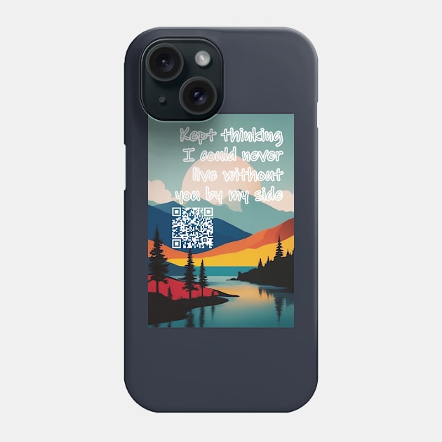 At first, I was afraid, I was petrified Kept thinking I could never live without you by my side Phone Case by Tiffer Suaret