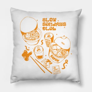 Slow Sundays Club Pillow