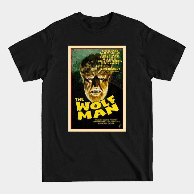 Disover The Wolf Man - Tshirtdesign - T-Shirt