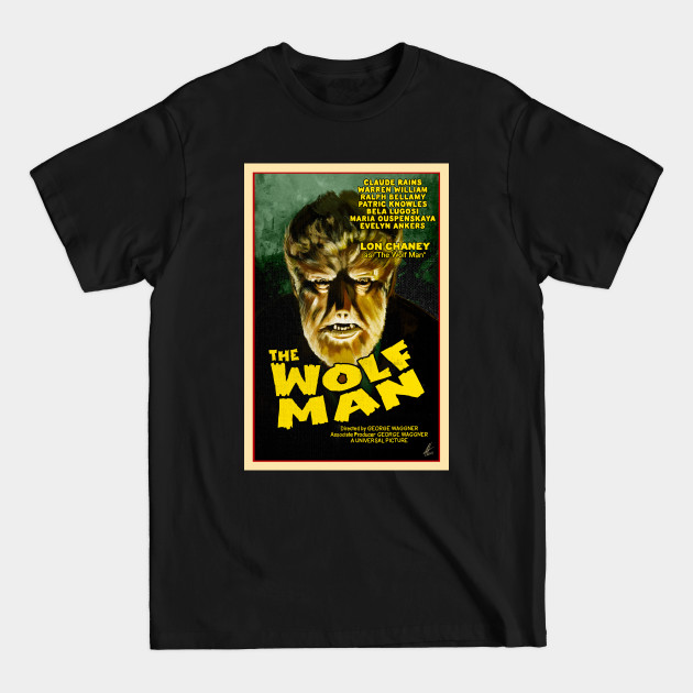 Discover The Wolf Man - Tshirtdesign - T-Shirt