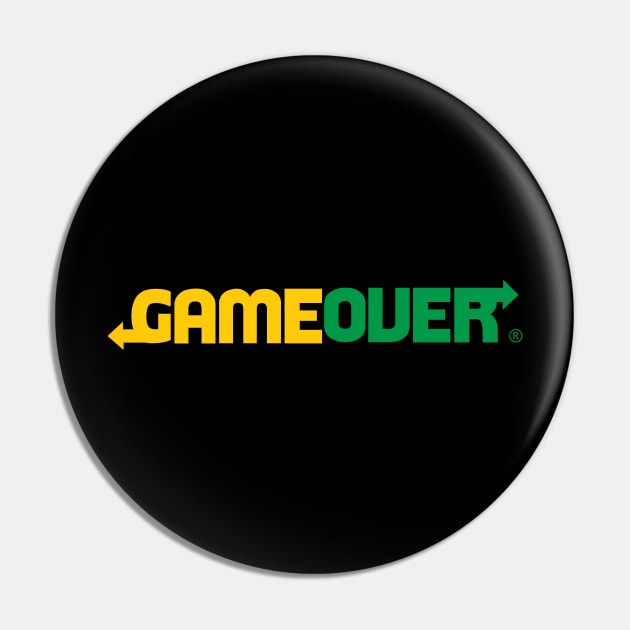 Gameover Pin by peekxel