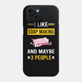 3 People Soap Making Soapmaking Phone Case