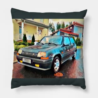 Classic Renault 5 Hatch Pillow