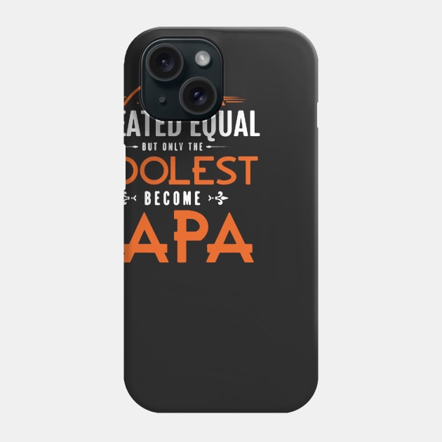 Coolest Men Become Papa Phone Case by babettenoella