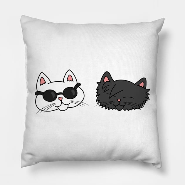 Besto Friendos Pillow by Artisticallyleslie