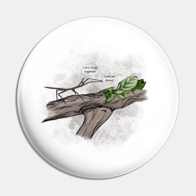 Stick insect pun Pin by Jamesneul