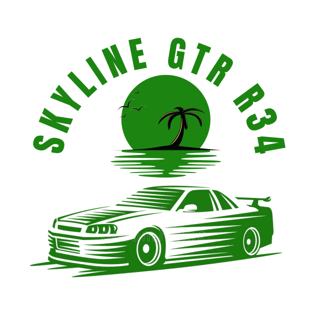 Skyline GTR R34 by MOTOSHIFT