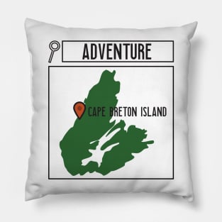 SEARCH FOR ADVENTURE IN CAPE BRETON Pillow