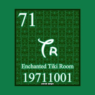 Disneriodic Ride Table - Magic Kingdom - Enchanted Tiki Room T-Shirt