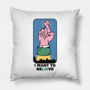 I Want To Believe Pillow