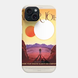 Kepler 16-b NASA Artwork Phone Case