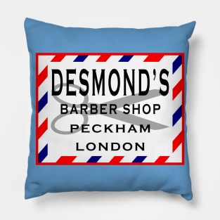 Desmond's Barber Shop Pillow