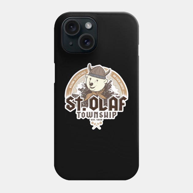 St. Olaf Phone Case by Baddest Shirt Co.