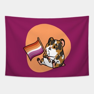 Hamster Pride Lesbian Tapestry