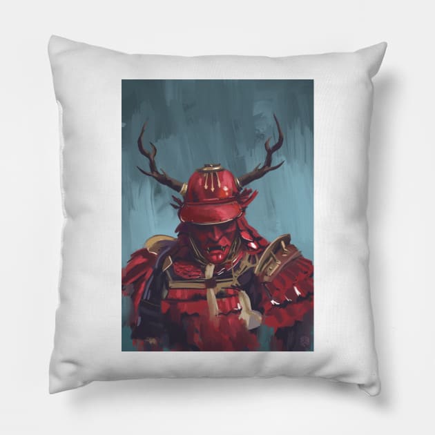 Ghost of Tsushima Pillow by dbcreations25