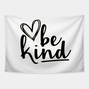 be kind Heart Tapestry