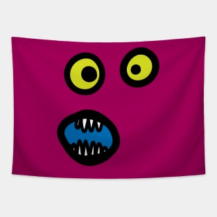 Monster Face - Green Eyed Gwyneth Tapestry