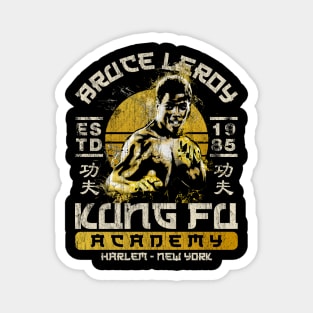 Vintage Bruce Leroy Kung Fu Academy Magnet