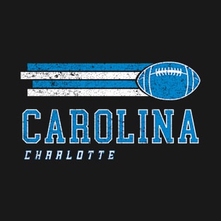 Carolina Football Retro Vintage T-Shirt