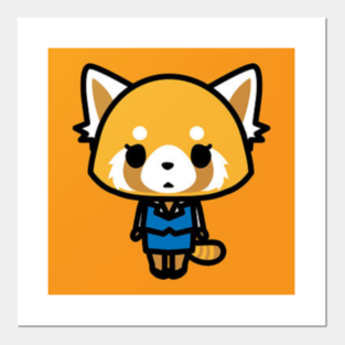 Get Wallpaper Aggressive Retsuko Posters And Art Prints Teepublic For Free