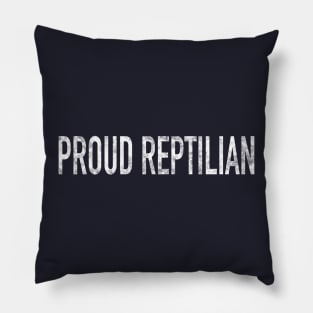 Proud Reptilian Pillow