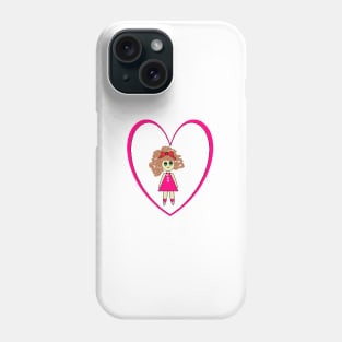 The girl Phone Case